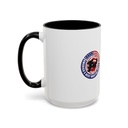 Patriotic Martial Arts Coffee Mug, 11oz/15oz, Perfect for Dojo Lovers, Gifts for Martial Artists, Coffee Lover's Pottery, USA Flag Design - Image 2